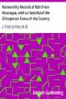 [Gutenberg 32350] • Noteworthy Records of Bats From Nicaragua, with a Checklist of the Chiropteran Fauna of the Country